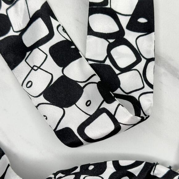 Rhinestone Hoop Scarf Tie Belt Size Small S Medium M Womens - Picture 11 of 12